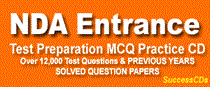 NDA Entrance Exam Test Preparation CD and Previous Years Solved Question Papers