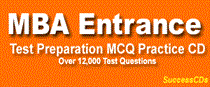 MBA Entrance Exam Question Bank Practice CD