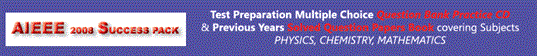 AIEEE Success Pak SOlved Question Papers
