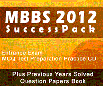 MBBS Entrance Exam Solved Question Papers and Test Preparation MCQ Question Bank CD