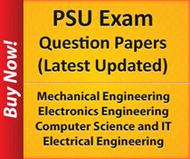 PSU Exam Engineering Jobs Solved Question Papers