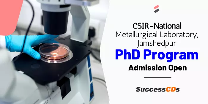 csir national metallurgical laboratory phd admission