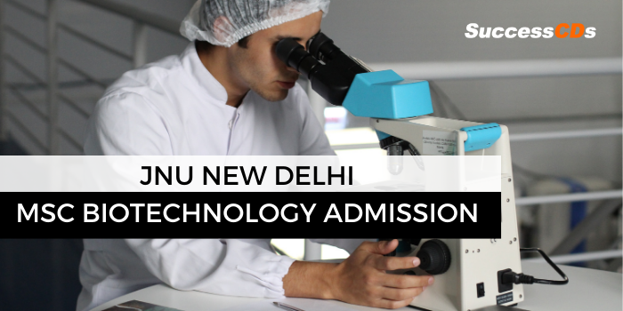 jnu new delhi msc biotechnology