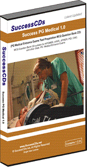 PG Medical Entrance Exam Question Bank Practice CD Question Papers
