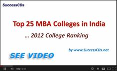 Top MBA Colleges in India See Video