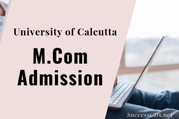 university calcutta mcom admission