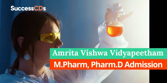 amrita vishwa vidyapeetham m.pharm admission