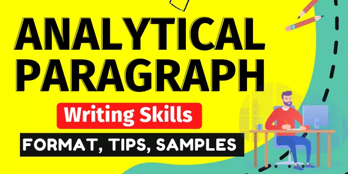 analytical paragraph writing class 10