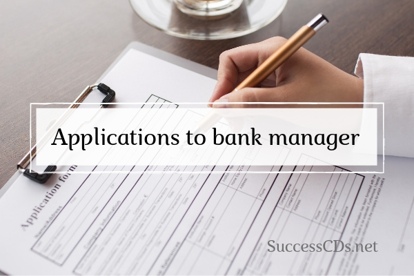 Application Letter To Bank Manager Format Types Tips Samples