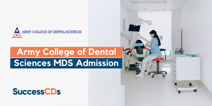 army college of dental sciences mds admission