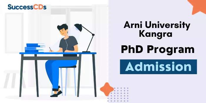 arni university phd admission