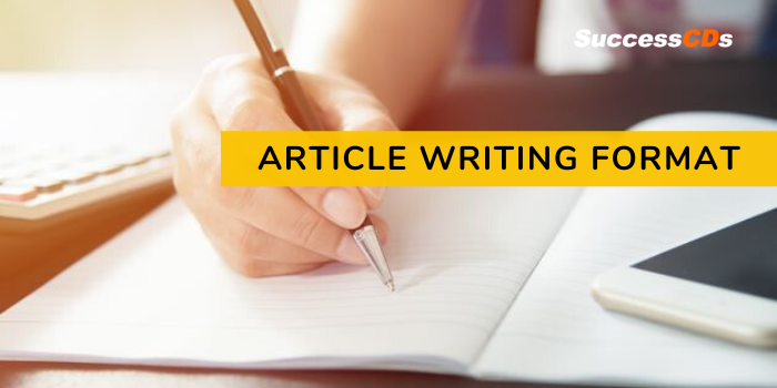 Article Writing, Article Writing Format