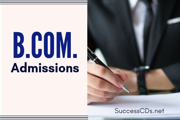bcom admission 2019