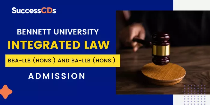 bennett university integrated law admission
