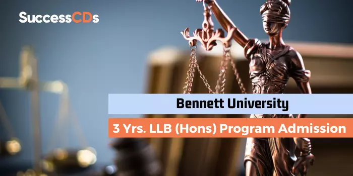 Bennett University LLB (Hons) Admission 2021