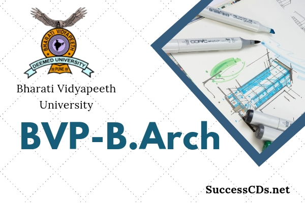 bvp barch admission 2019