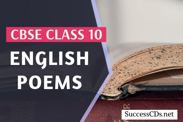 cbse class 10 english poems