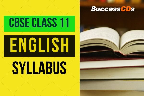 cbse class 11 english syllabus