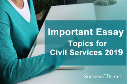 Civil service essay books