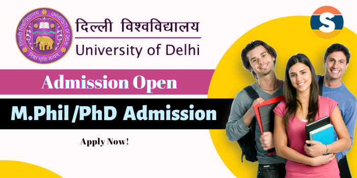 delhi university mphil phd admission 2021