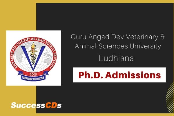 gadvasu phd admission