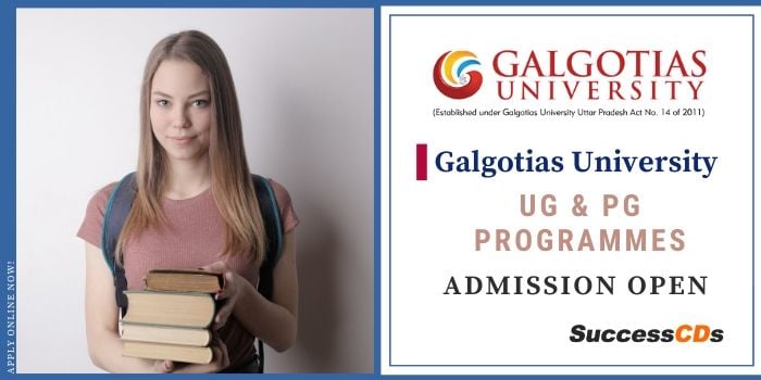 galgotias university admissions 2020