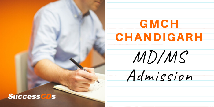 gmch chandigarh md ms admission 2020