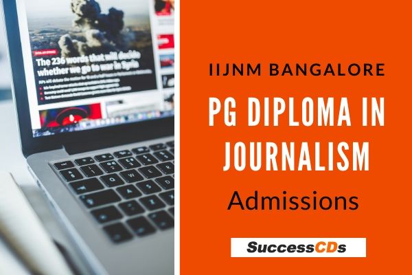 iijnm pg diploma in journalism admission