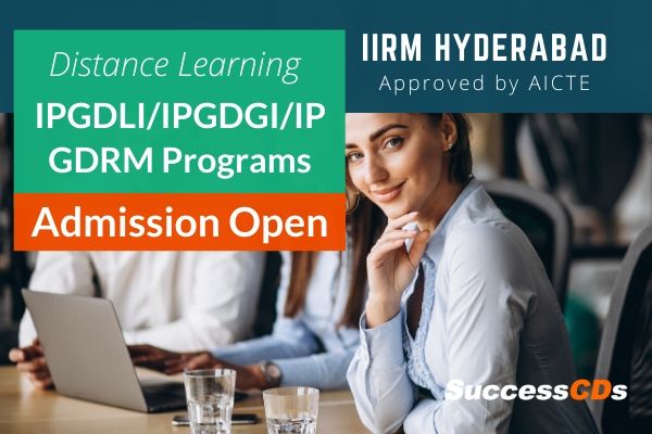 iirm hyderabad distance learning admission