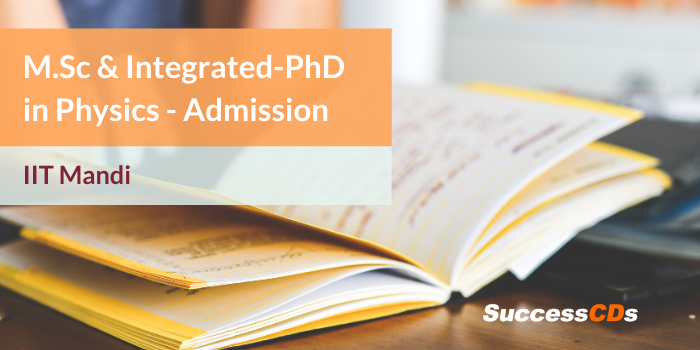 integrated phd programs in india