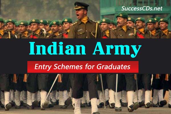 indian army entry schemes for graduates