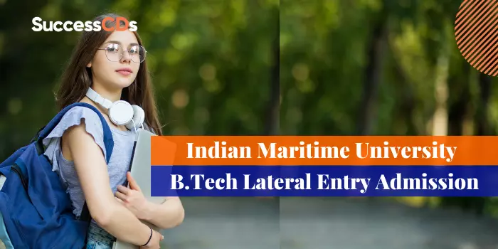 indian maritime university b.tech lateral entry