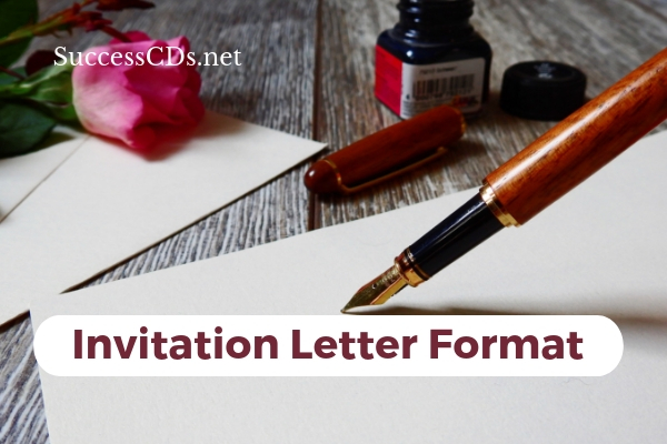 Invitation Letter Format Class 12 Examples Formal Informal