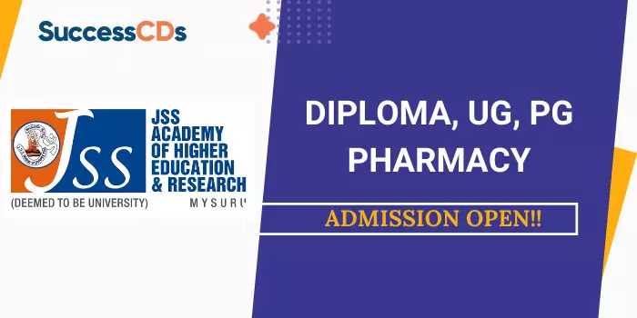 jss pharmacy diploma