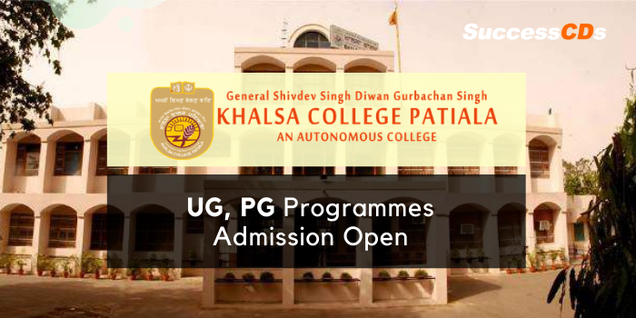 khalsa college patiala admission 2020