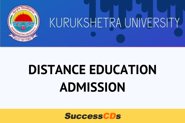 Kuk distance education admission 2019-20