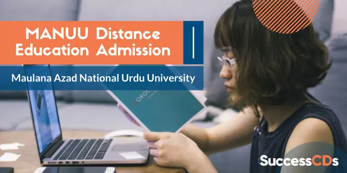 manuu distance education admission