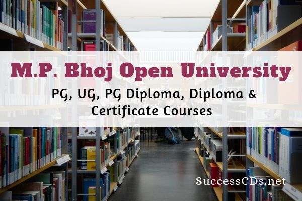 mp bhoj open university admission
