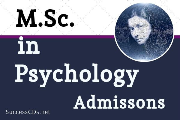 msc psychology admissions