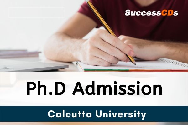 calcutta university phd admission 2019