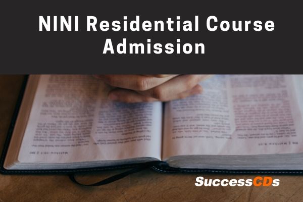 nini residential course admission