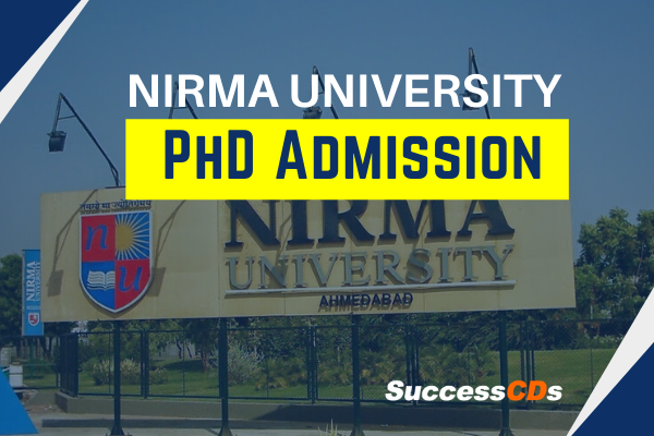 phd in nirma university