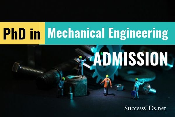 phd in mechanical engineering admission