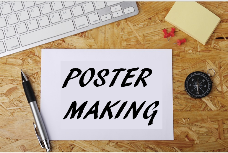 poster making class 11, poster making format, poster writing