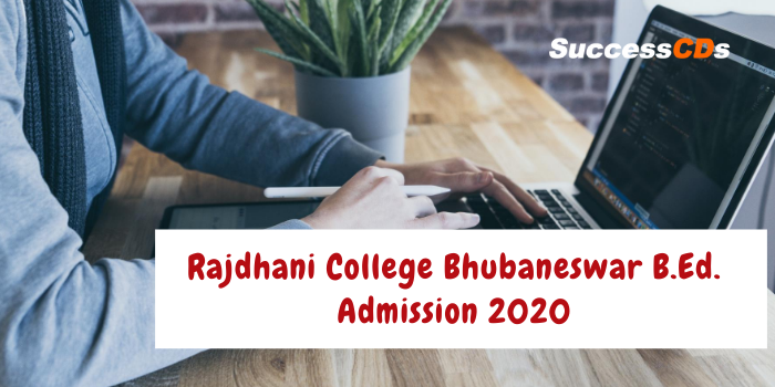 rajdhani college bhubaneswar bed admission 2020