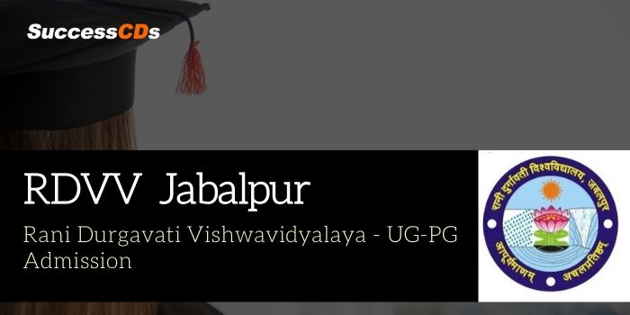 RDVV Admission 2020 Application Form Courses Dates Eligibility