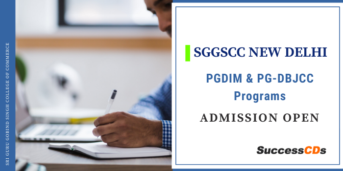 sggscc pgd admissions 2020