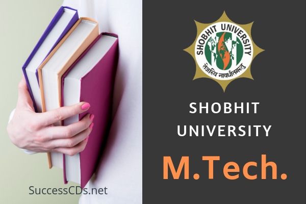 shobhit university mtech admission