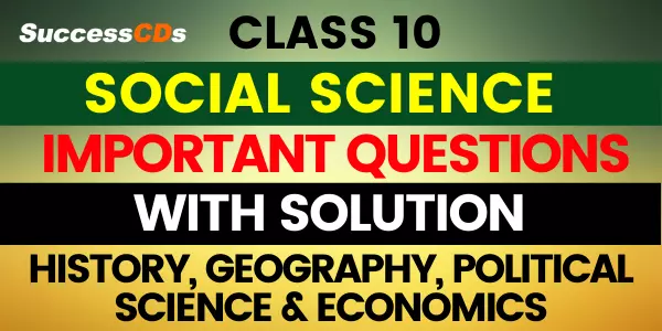 social science important questions