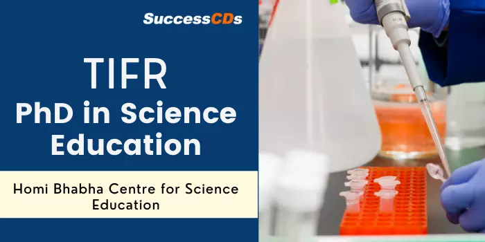 tifr phd in science education admission